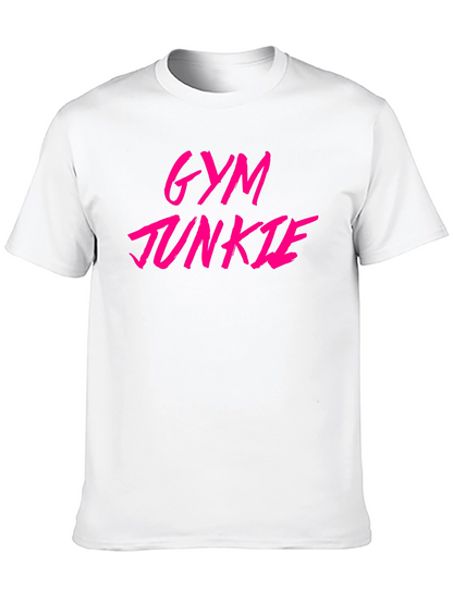 Gym Junkie Graphic T-Shirt - Fitness Apparel