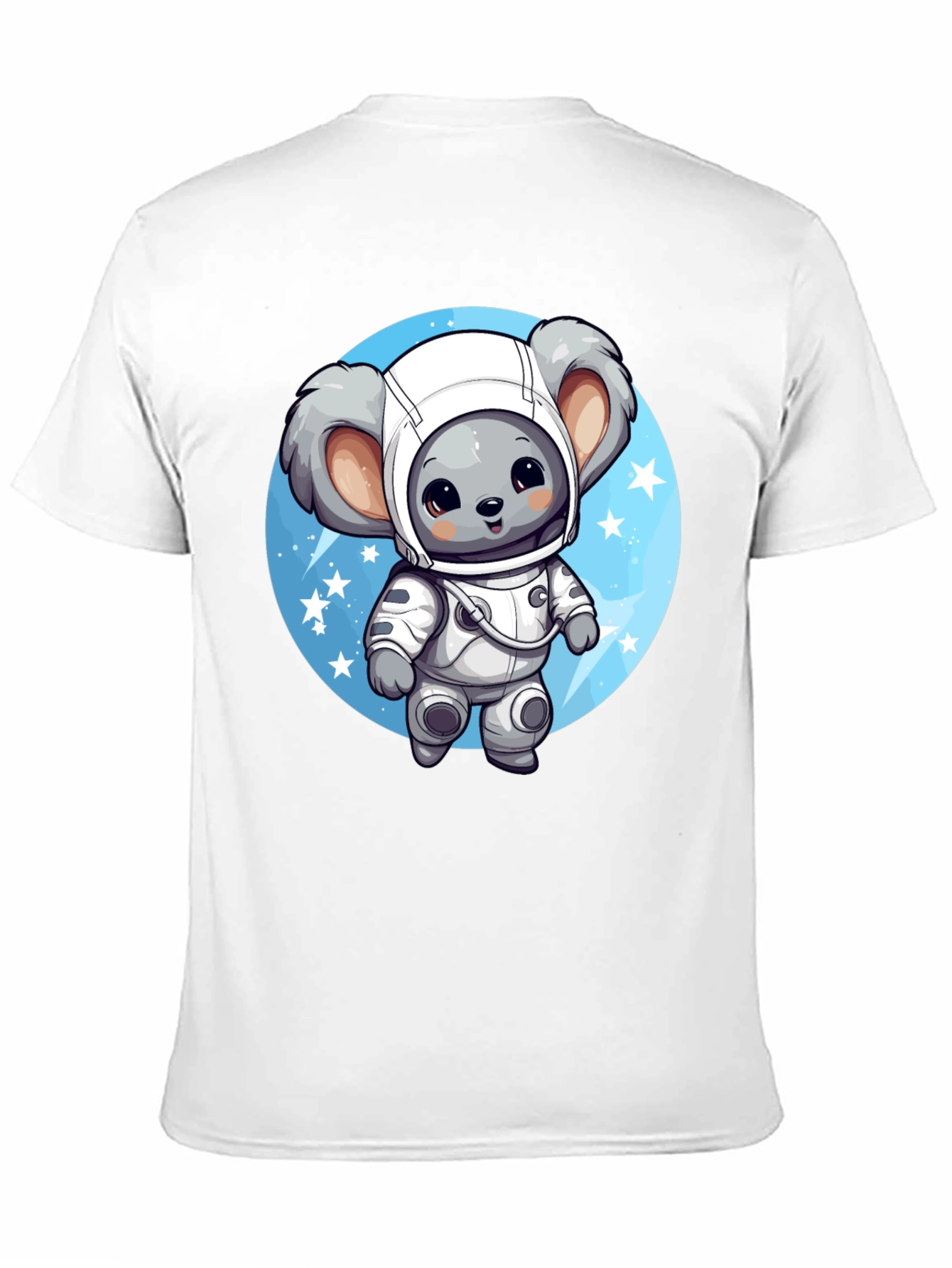 Koala Astronaut Graphic Tee - Black