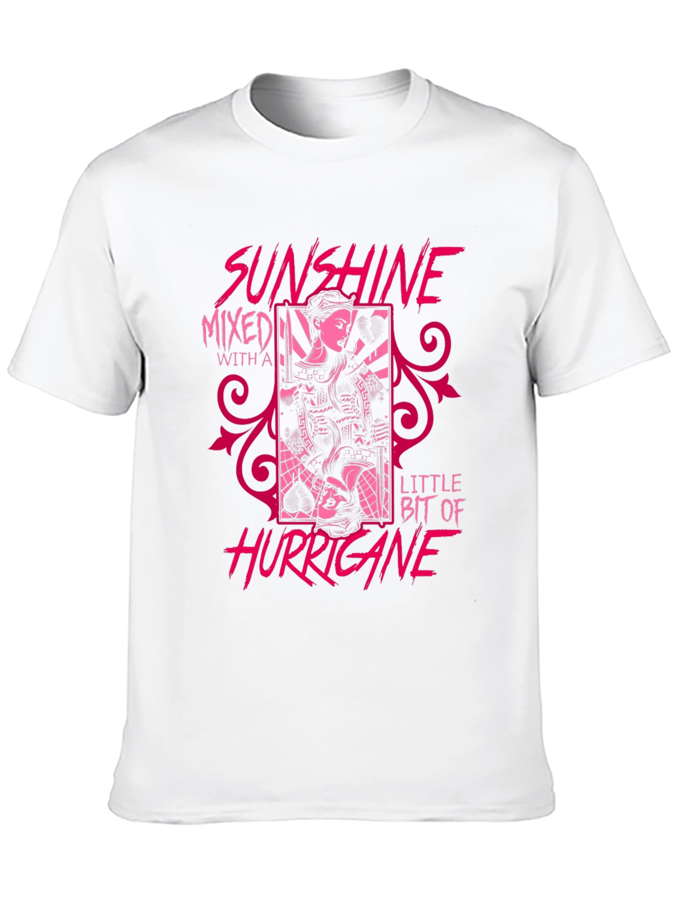 Sunshine Hurricane Black Graphic Tee