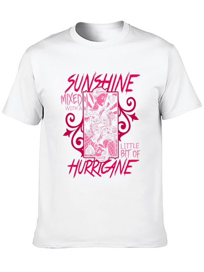 Sunshine Hurricane Black Graphic Tee