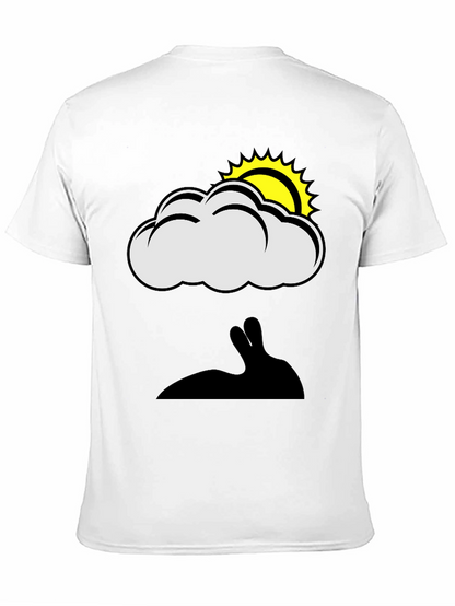 Cloud & Sun Bunny Shadow Graphic Tee