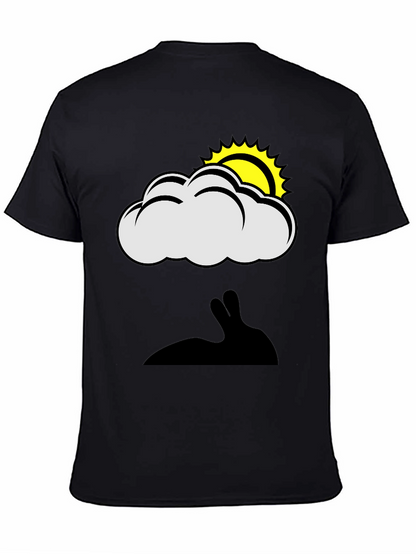 Cloud & Sun Bunny Shadow Graphic Tee