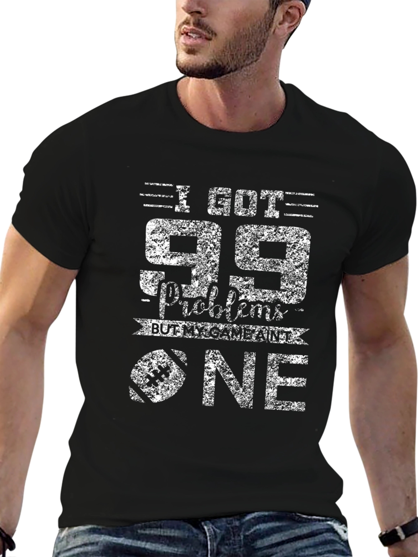 99 Problems Football T-Shirt