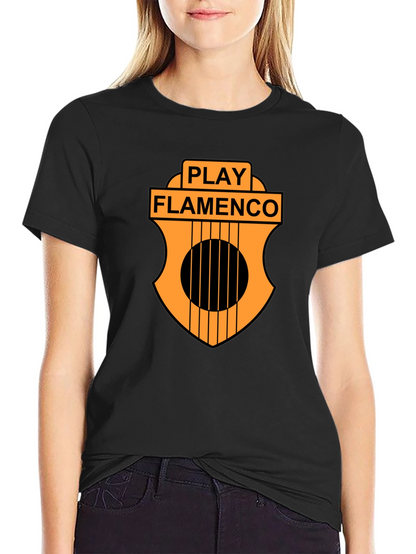 Play Flamenco Black T-Shirt