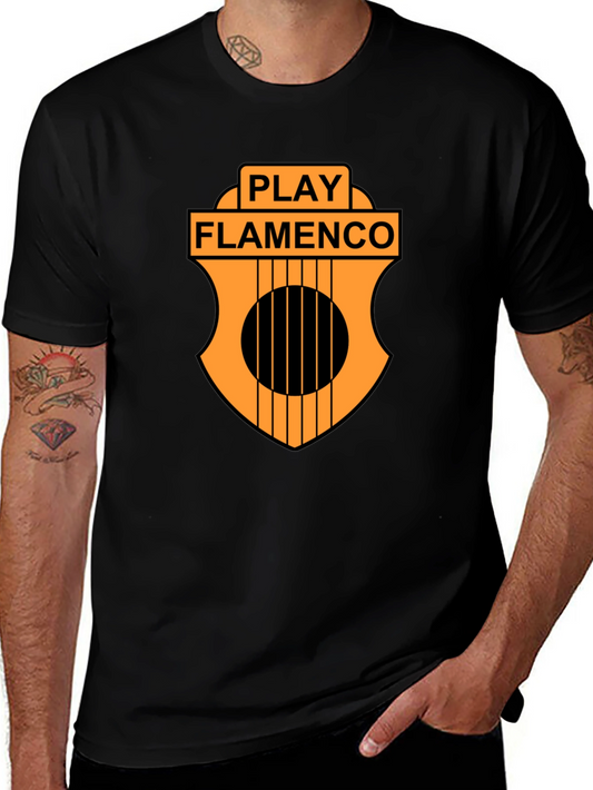 Play Flamenco Black T-Shirt