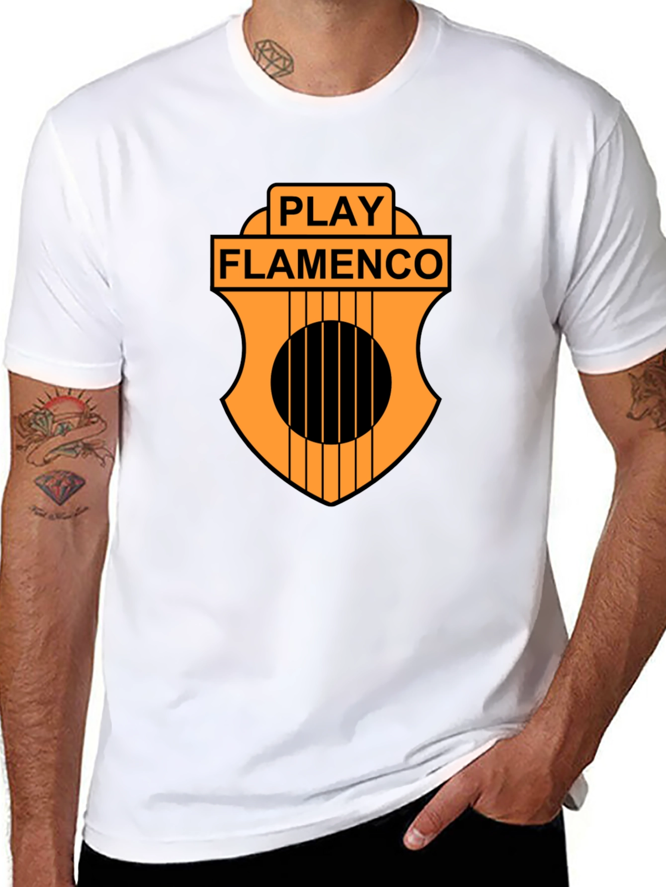 Play Flamenco Black T-Shirt