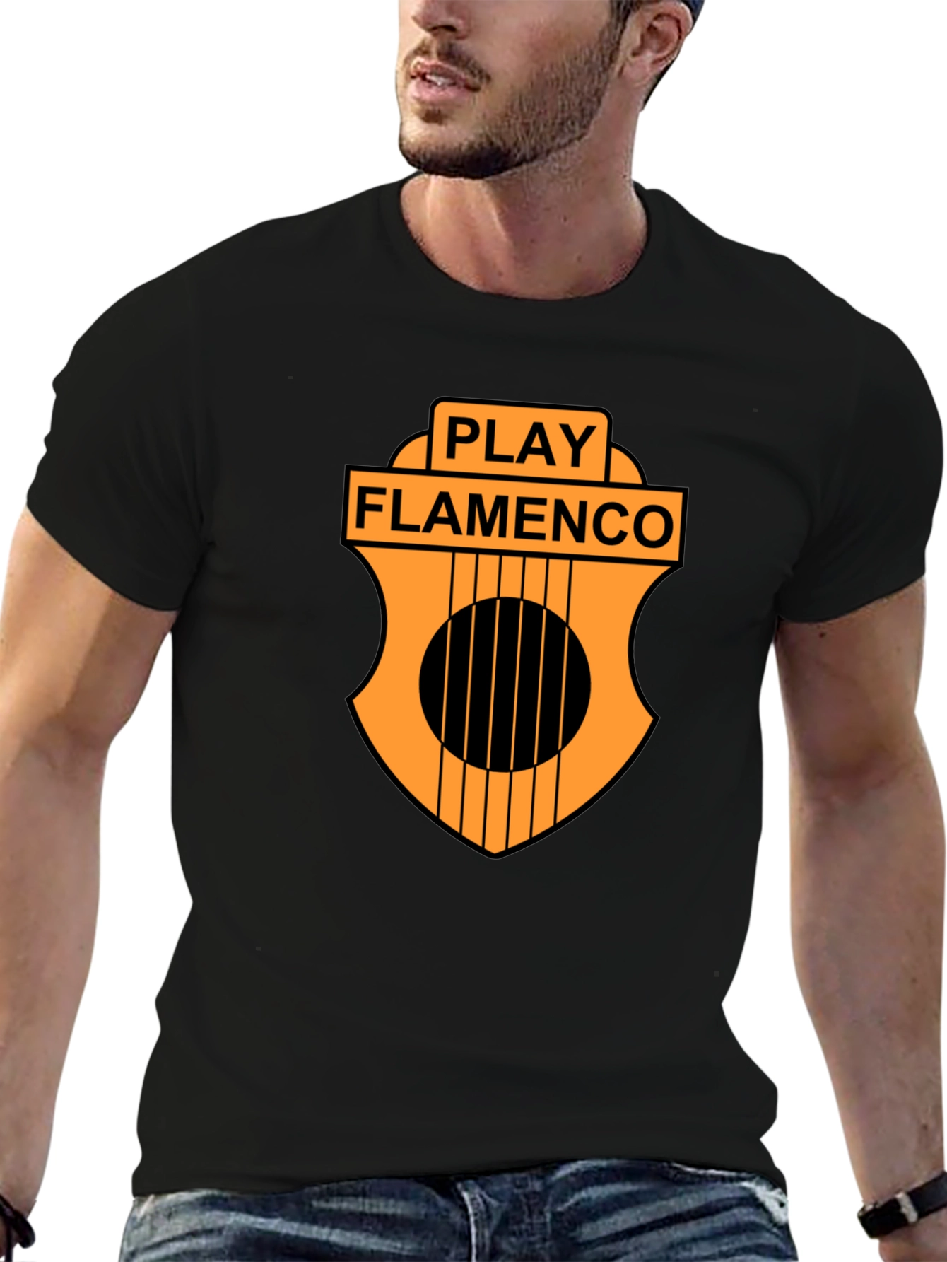 Play Flamenco Black T-Shirt