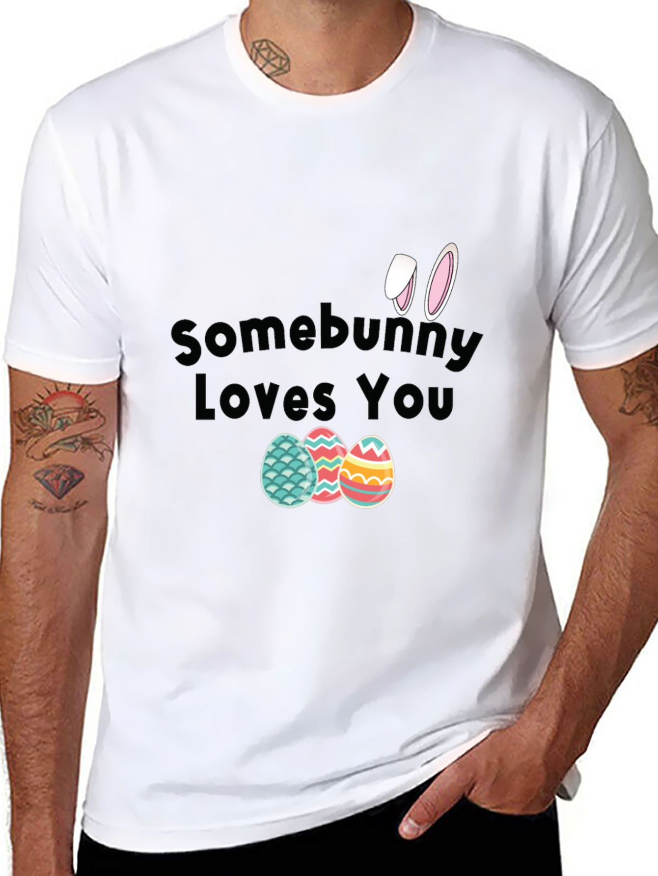 Somebunny Loves You Easter T-Shirt