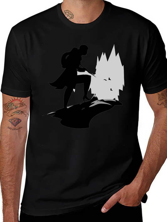 Adventure Silhouette Graphic T-Shirt
