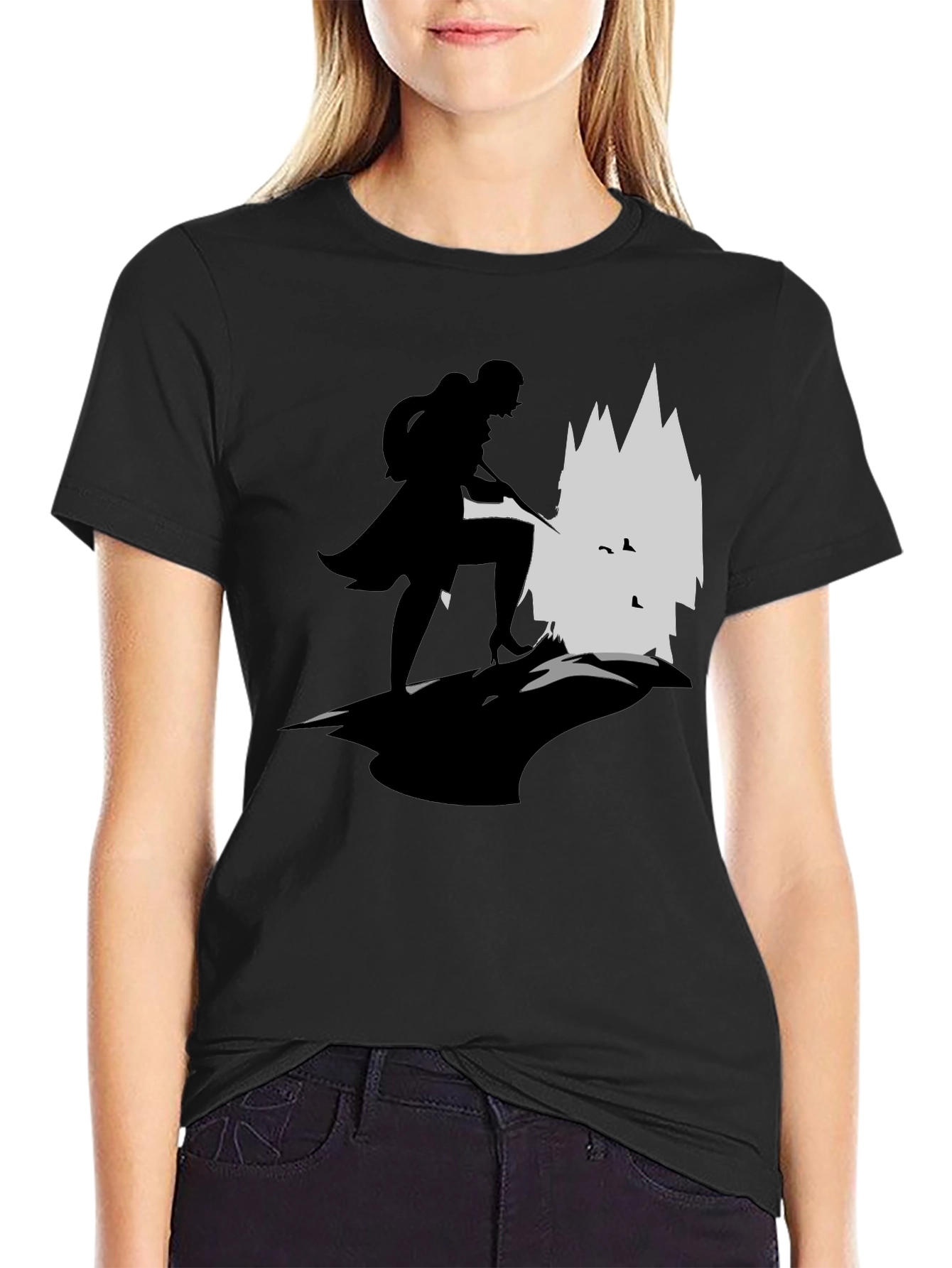 Adventure Silhouette Graphic T-Shirt