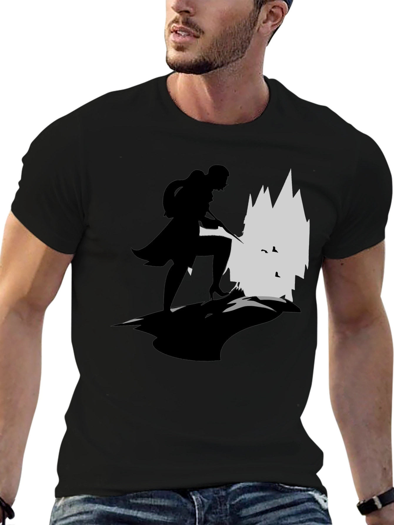 Adventure Silhouette Graphic T-Shirt
