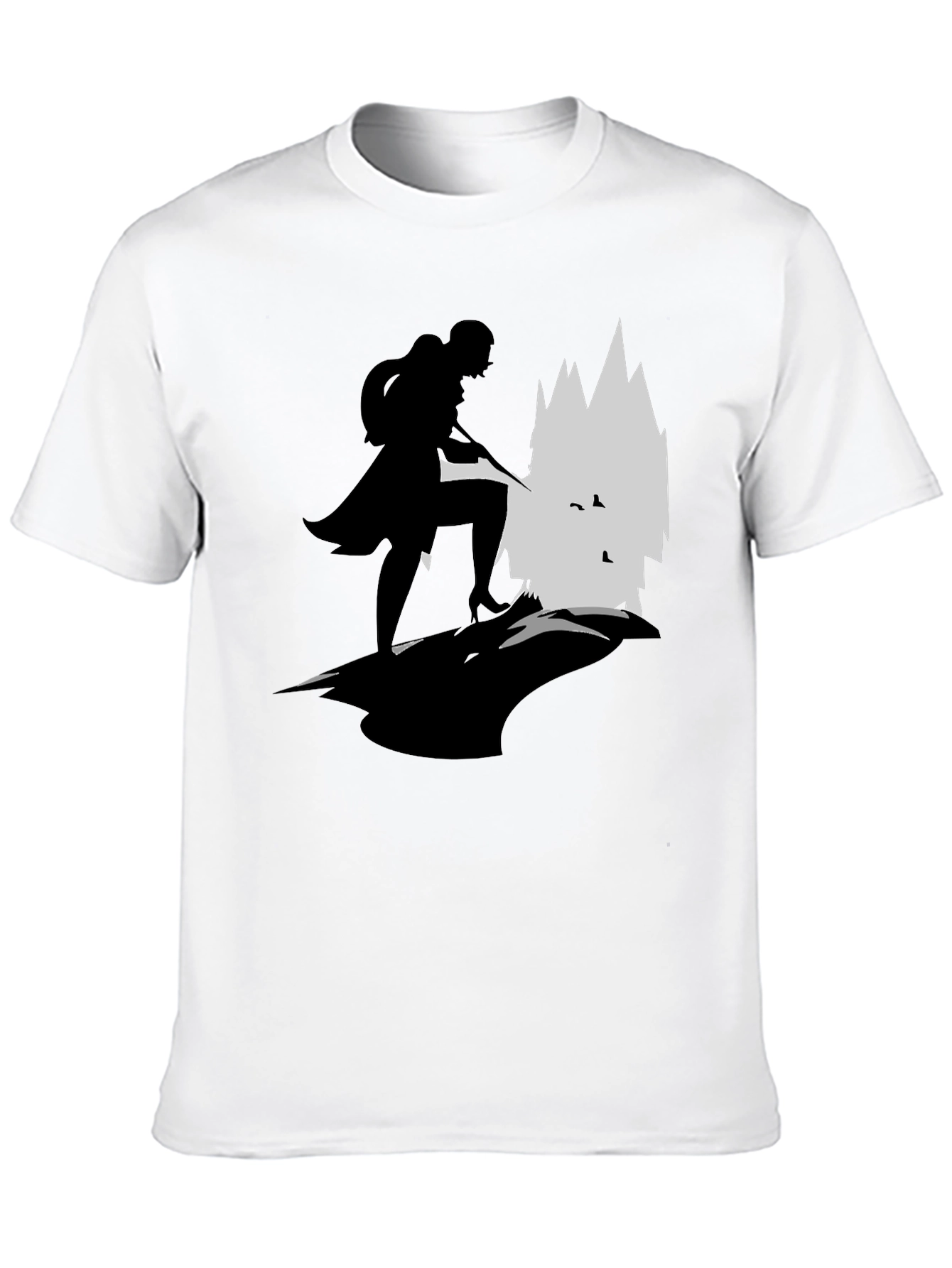 Adventure Silhouette Graphic T-Shirt