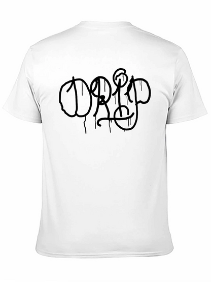 Black Graphic Tee - DRIP Design