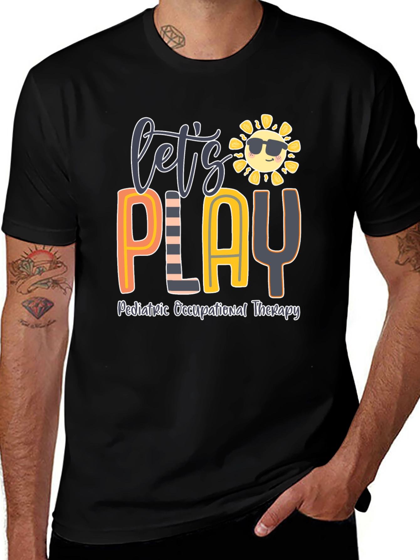 Lets Play Pediatric Occupational Therapy T-Shirt