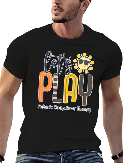 Lets Play Pediatric Occupational Therapy T-Shirt