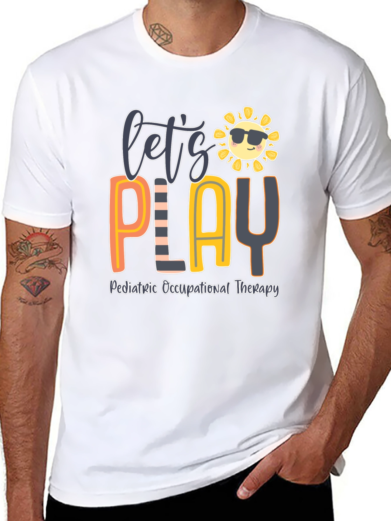 Lets Play Pediatric Occupational Therapy T-Shirt