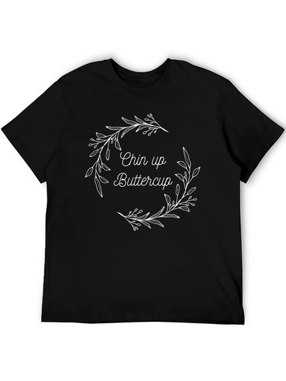 Chin Up Buttercup Graphic Tee