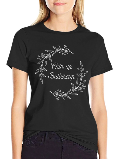Chin Up Buttercup Graphic Tee