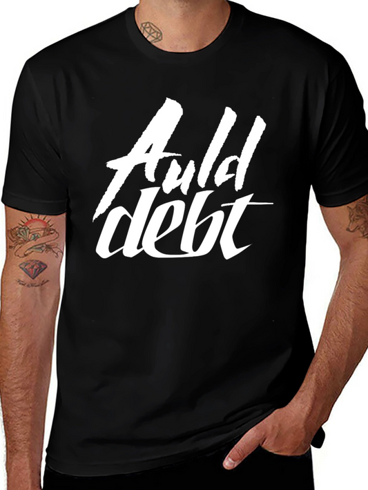 Auld Debt T-Shirt - Classic Black Tee