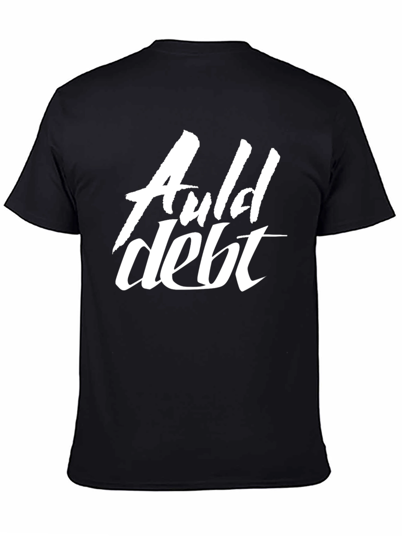 Auld Debt T-Shirt - Classic Black Tee