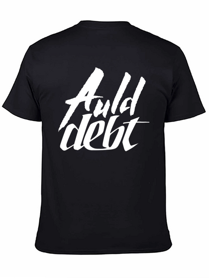 Auld Debt T-Shirt - Classic Black Tee