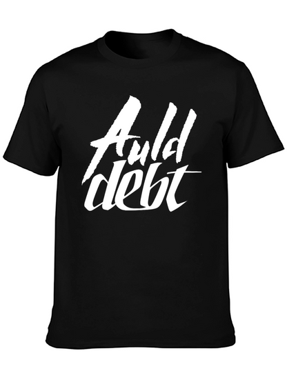Auld Debt T-Shirt - Classic Black Tee