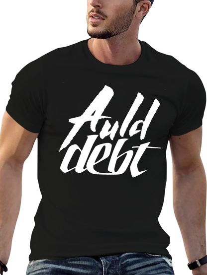Auld Debt T-Shirt - Classic Black Tee