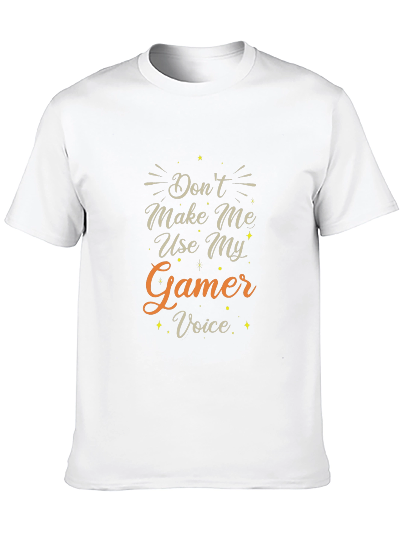Gamer Voice T-Shirt: Funny Gaming Tee for Gamers