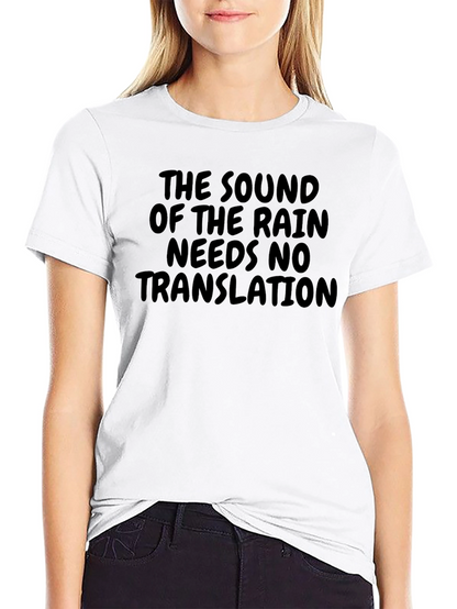 The Sound of Rain Graphic Tee