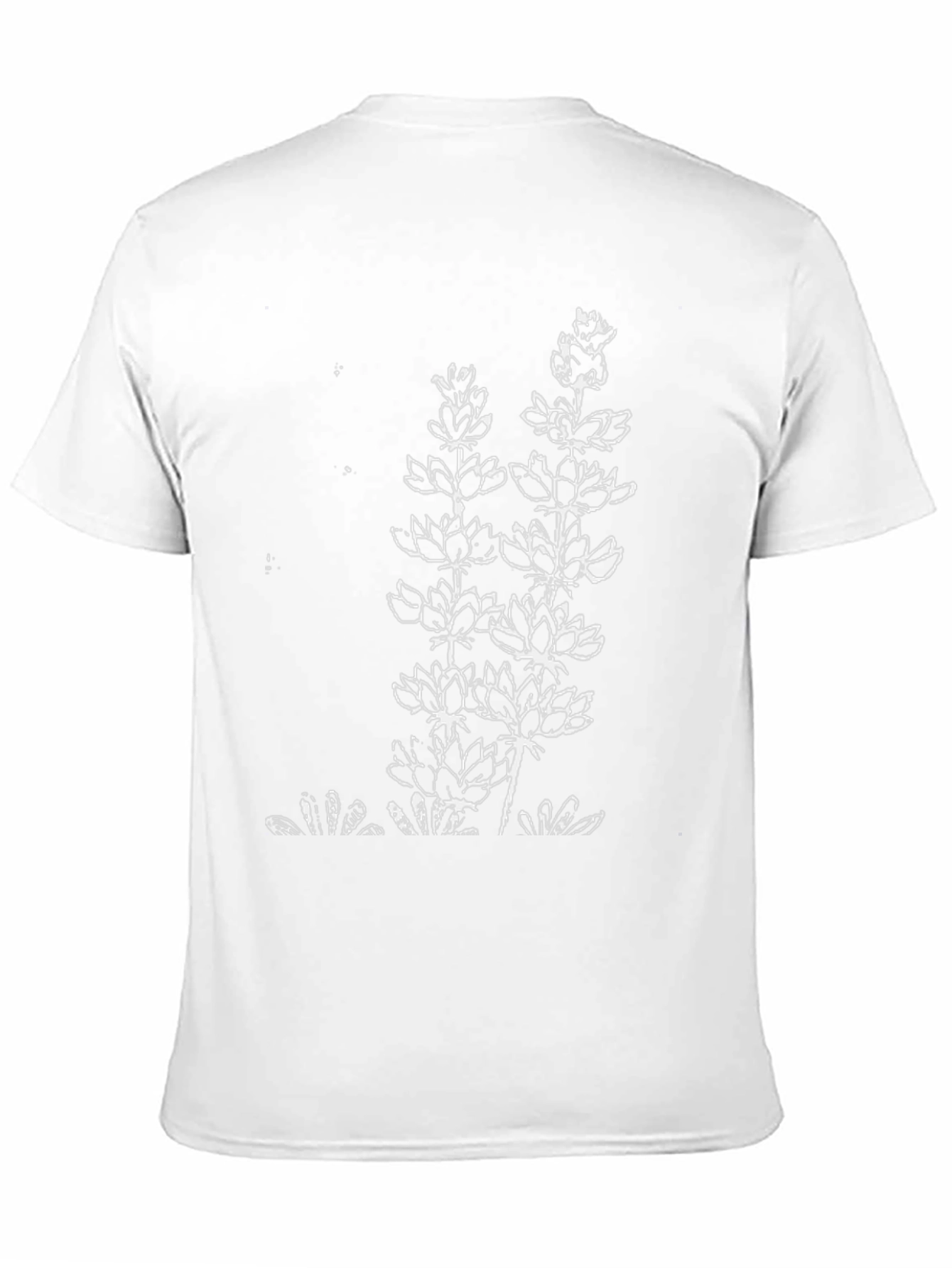 Floral Graphic Tee - Black