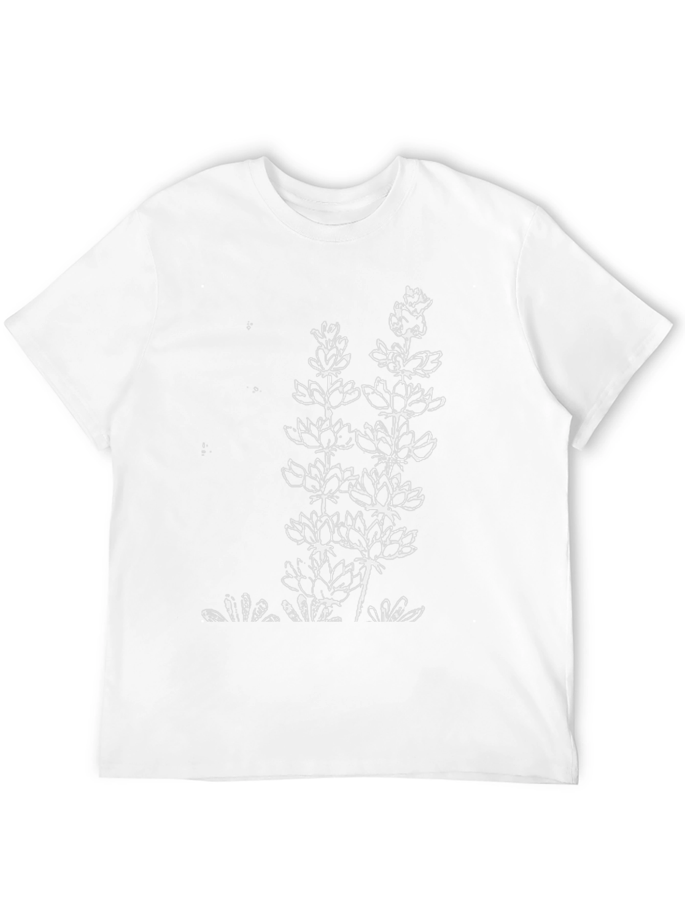 Floral Graphic Tee - Black