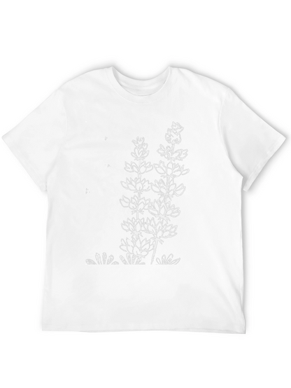Floral Graphic Tee - Black