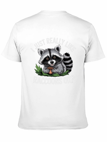 Raccoon Lover T-Shirt - Cute Animal Tee