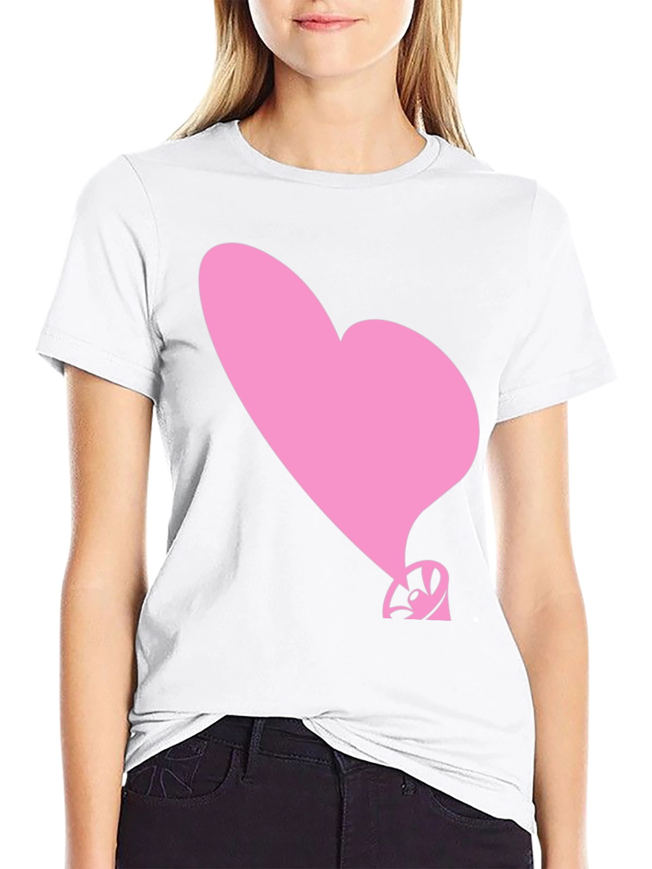 Heart Balloon T-Shirt - Stylish Graphic Tee