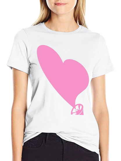 Heart Balloon T-Shirt - Stylish Graphic Tee