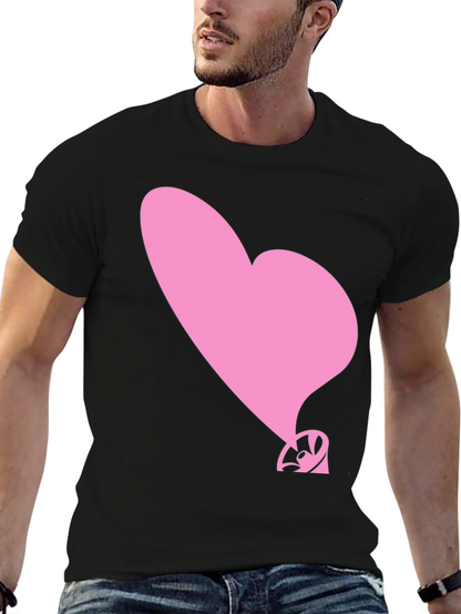 Heart Balloon T-Shirt - Stylish Graphic Tee