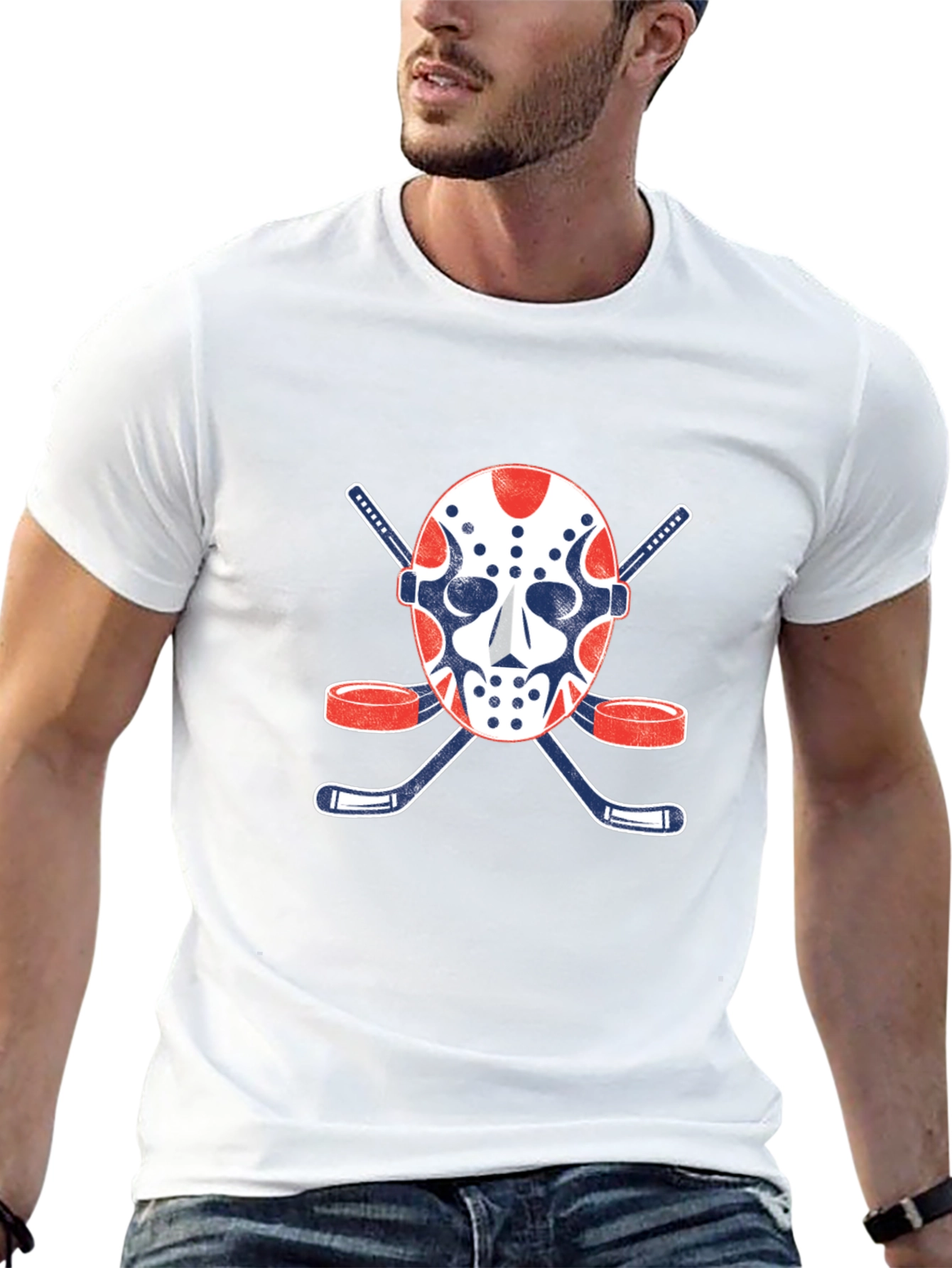 Hockey Mask Graphic Tee
