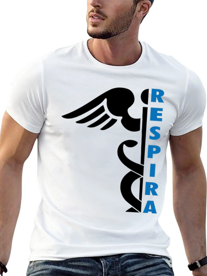 Respire Medical Symbol T-Shirt - Black