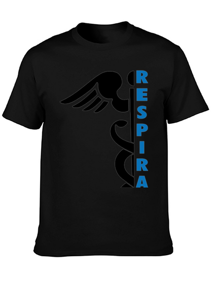 Respire Medical Symbol T-Shirt - Black