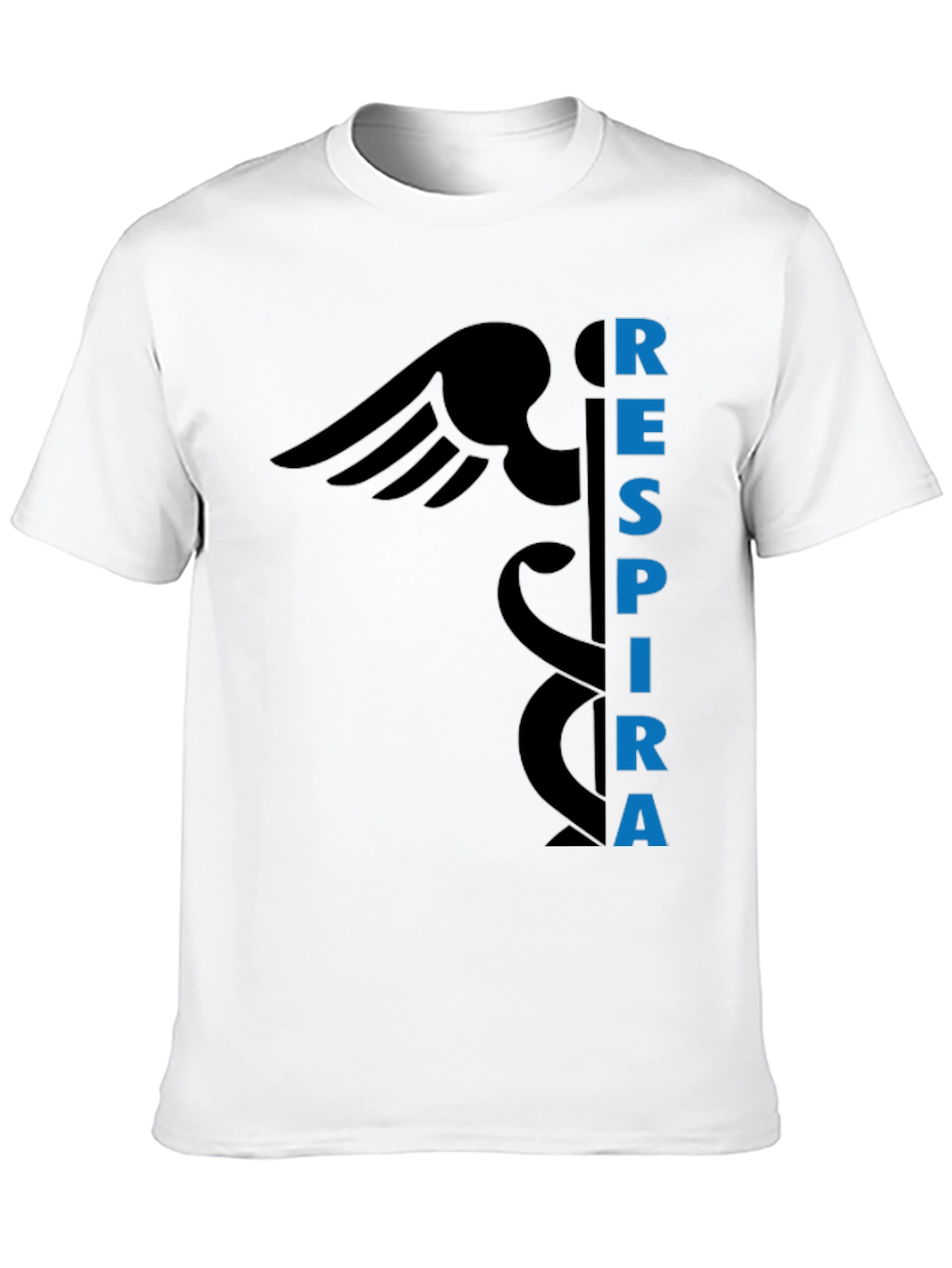 Respire Medical Symbol T-Shirt - Black