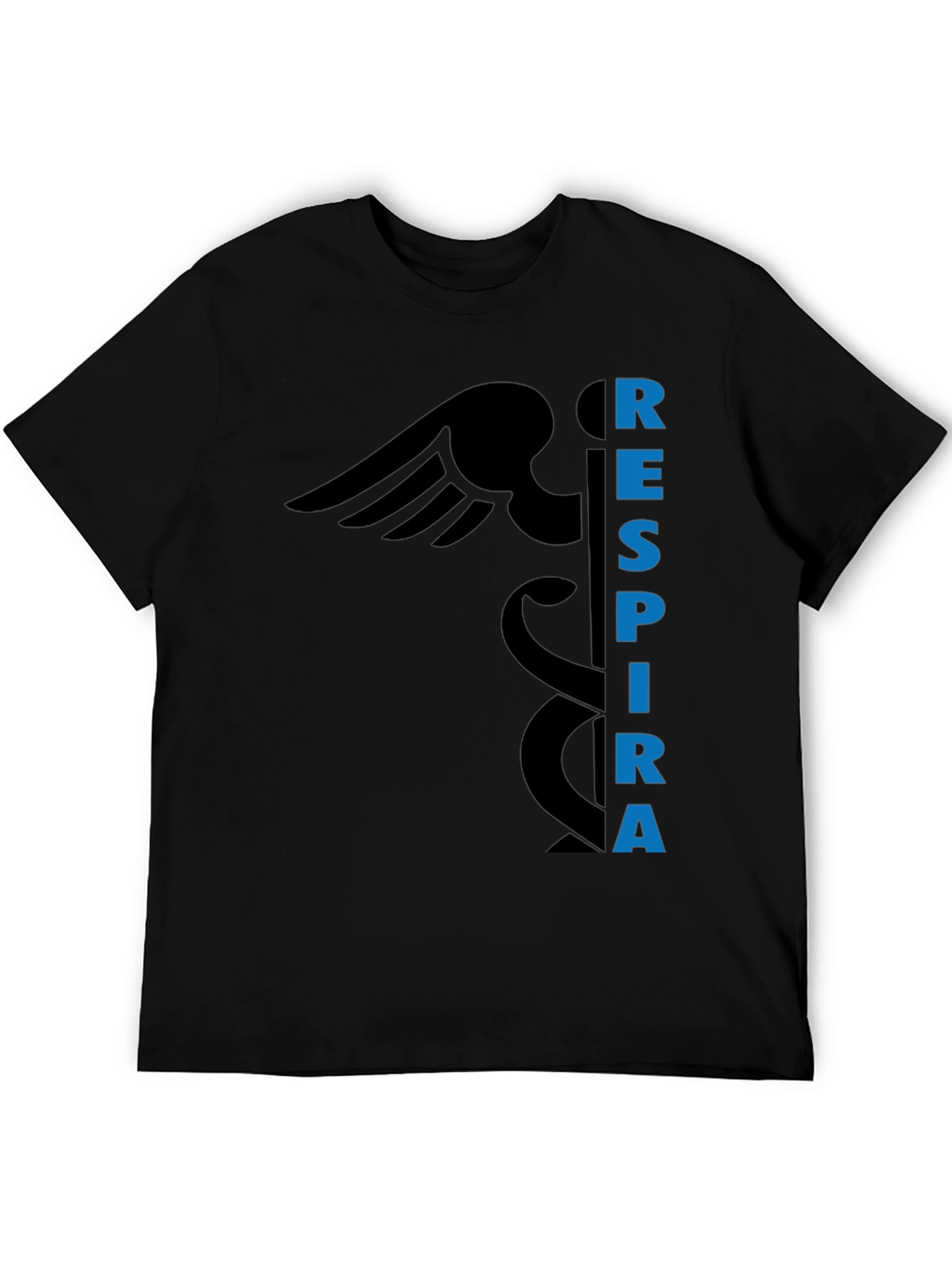 Respire Medical Symbol T-Shirt - Black