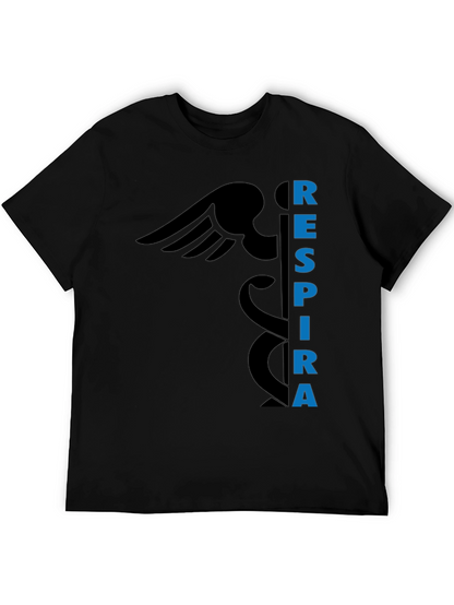 Respire Medical Symbol T-Shirt - Black