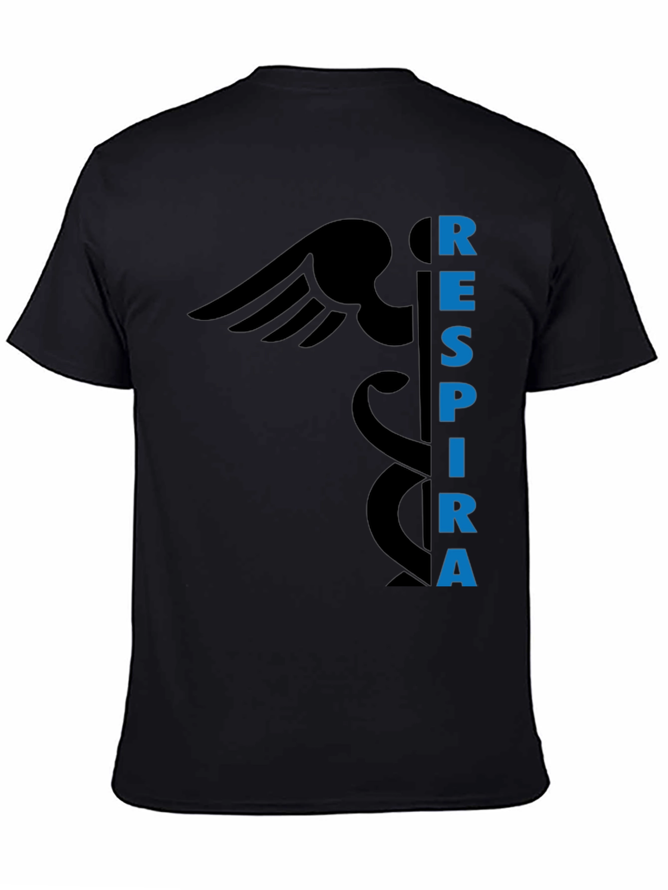 Respire Medical Symbol T-Shirt - Black