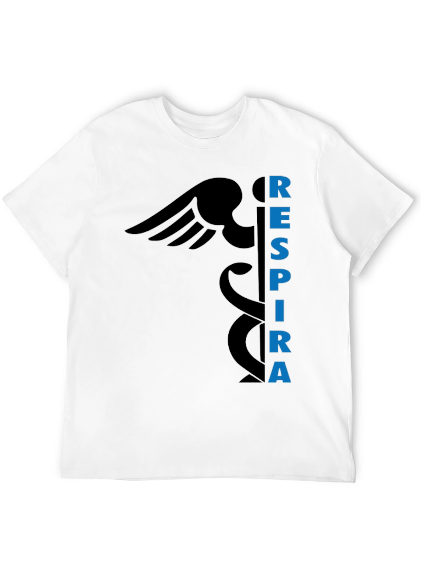 Respire Medical Symbol T-Shirt - Black