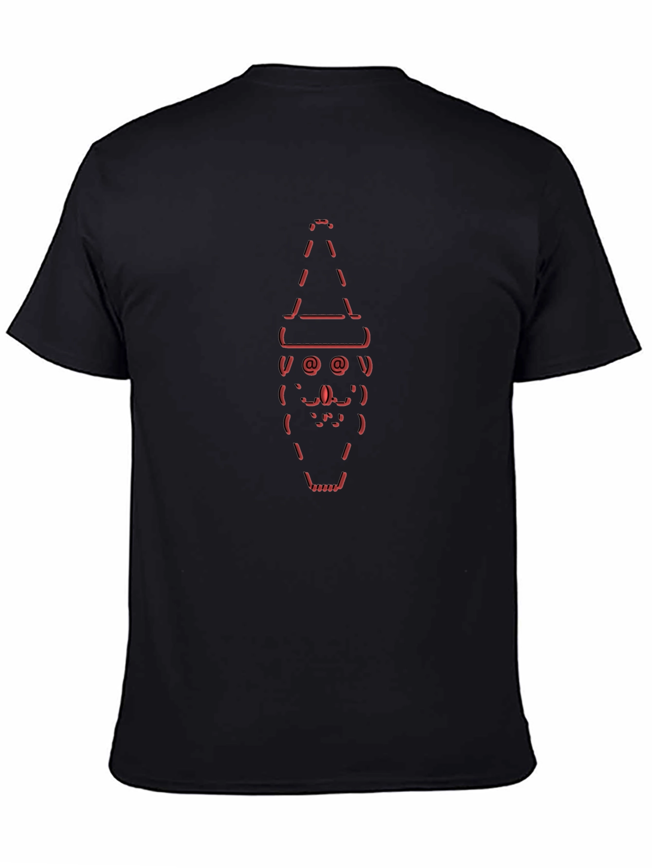 ASCII Santa T-Shirt - Fun Holiday Tee
