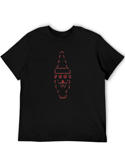 ASCII Santa T-Shirt - Fun Holiday Tee