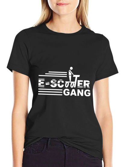 E-Scooter Gang Graphic Tee - Black