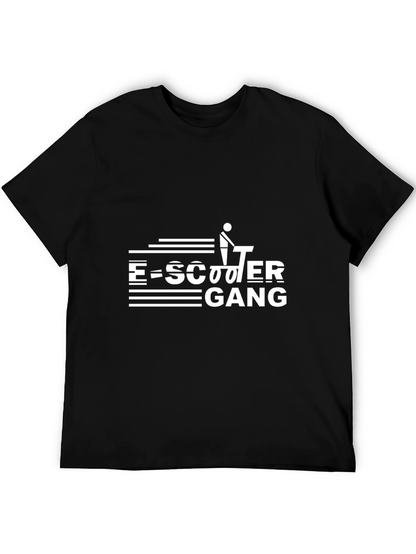 E-Scooter Gang Graphic Tee - Black