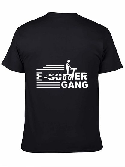 E-Scooter Gang Graphic Tee - Black