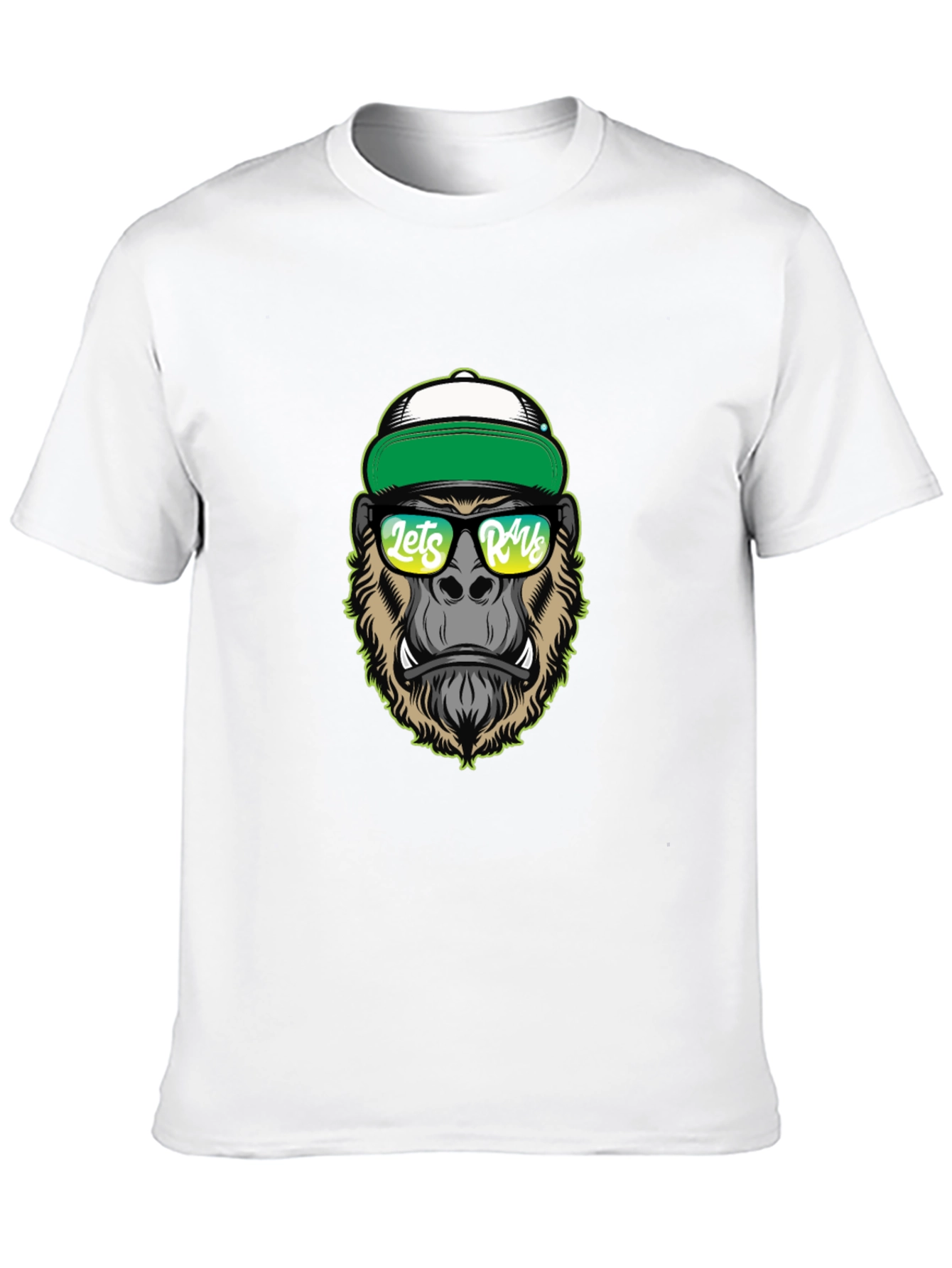 Cool Gorilla Graphic Tee - Lets Rage T-Shirt